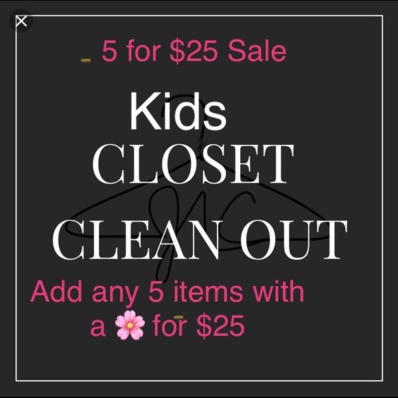 Kids closet sale! 🌸5/$25 - Picture 1 of 1